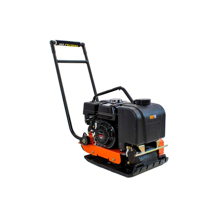 BravePro Forward Plate Compactor, 14 In., Rubber Mat, Tank, and Wheel Kit, Honda GX160 – BRPFP125H
