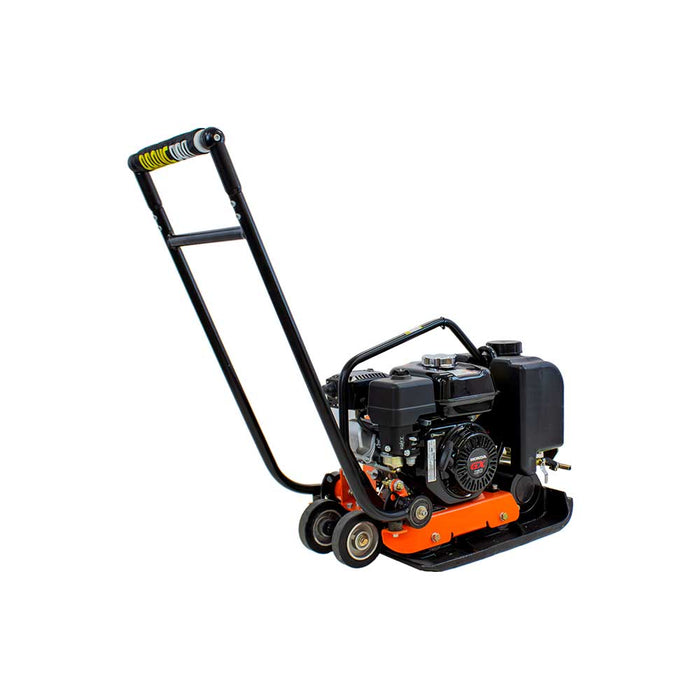 BravePro Forward Plate Compactor, 14 In., Rubber Mat, Tank, and Wheel Kit, Honda GX160 – BRPFP125H