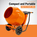 BravePro MIXZR Direct Drive Cement Mixer, 5 Cu. Ft. – GPE211005