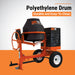 BravePro Concrete Mixer, 9 Cu. Ft. Poly Drum, Honda GX270 – BRPCM209H