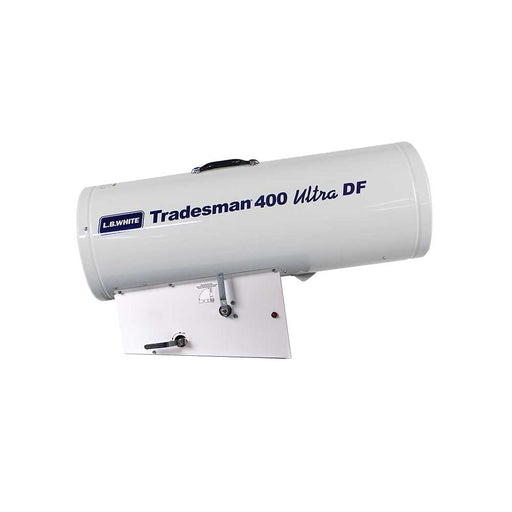 L.B. White Tradesman 400 Ultra DF, 250,000 - 400,000 BTU/Hr, LP/NG, w/ Diagnostic Light