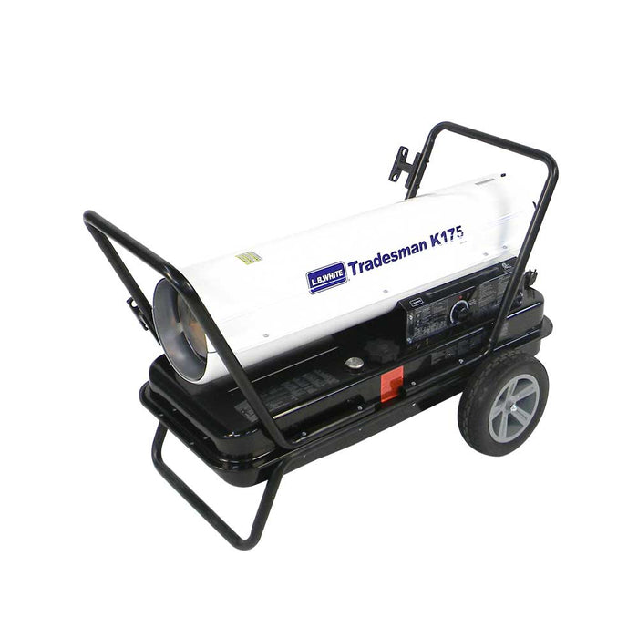 L.B. White Tradesman K175, 175,000 BTU/Hr, Kerosene, # 1 or # 2 Fuel Oil