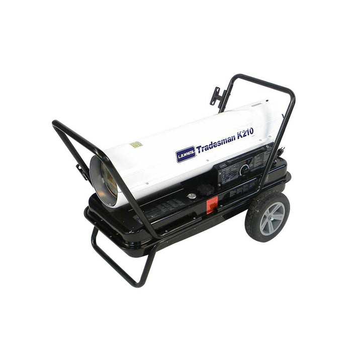 L.B. White Tradesman K210, 210,000 BTU/Hr, Kerosene, # 1 or # 2 Fuel Oil