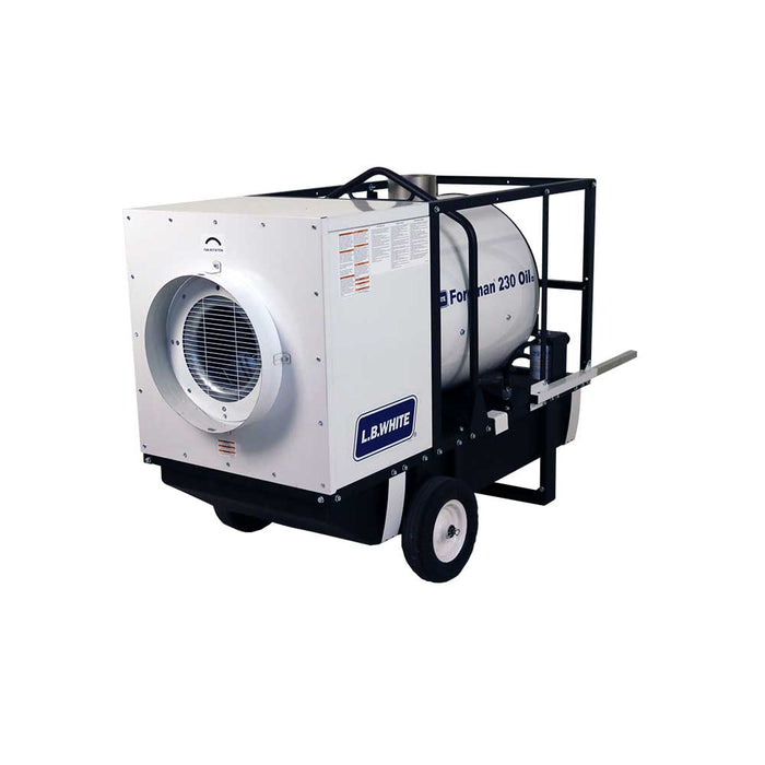 L.B. White Foreman 230 Oil LINK Capable, 230,000 BTU/Hr, Diesel, Vented, 15-MIn. LINK™ Install