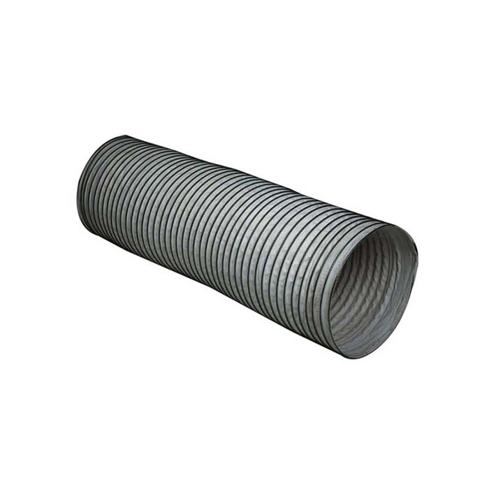 L.B. White 500-30076, Duct, 16-In. x 25-Ft., White, Flexible w/ Clamp