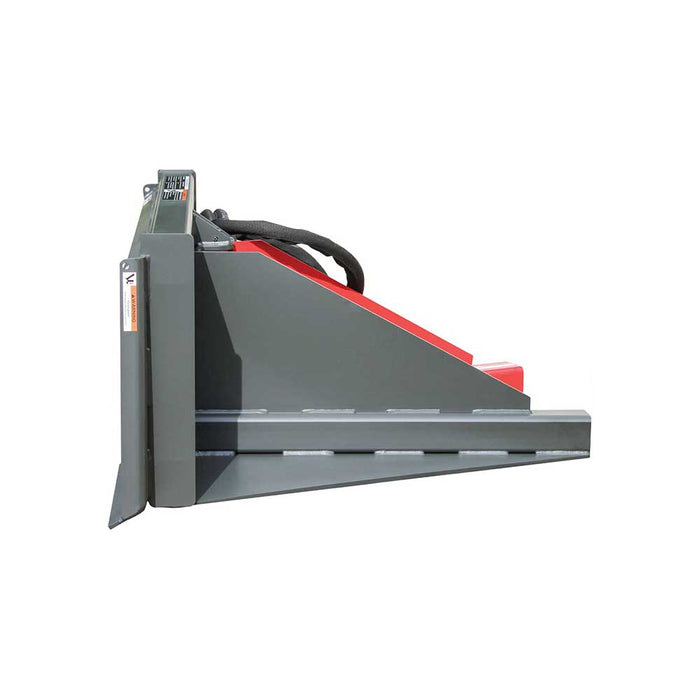 GREYWOLF Tree Puller Attachment for Skid Steer Loaders, Gray/Red Powder Coat – 1067