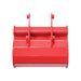 GREYWOLF 20-In. Bucket for Skid Steer Loader Backhoe Attachment, 4 Replaceable Teeth, Red Powder Coat – 1070