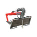 GREYWOLF Rock Devil Attachment for Skid Steer Loaders, Gray/Red Powder Coat – 1051