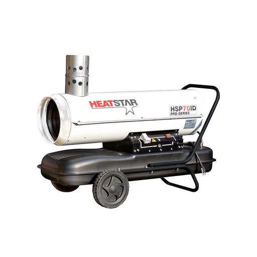 HeatStar Indirect Fired Heater, HSP70ID, 70K BTU/hr, Kerosene/Diesel/Oil/Jet Fuel – F105105