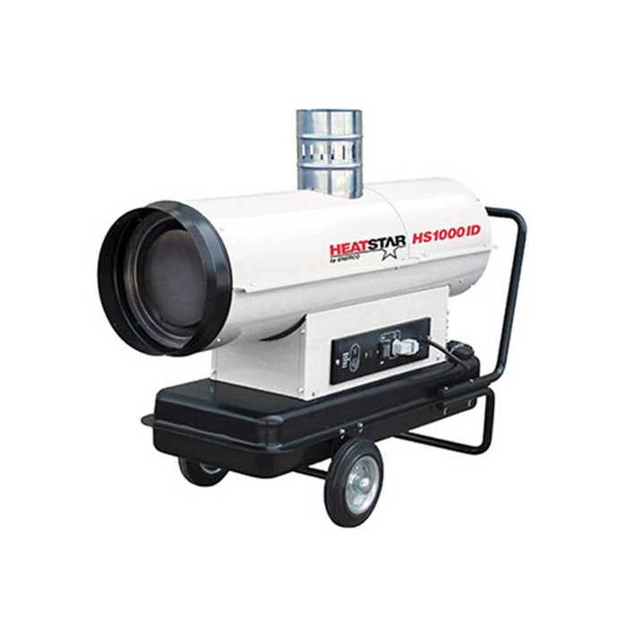 HeatStar Indirect Fired Heater, HS1000ID, 113K BTU/hr, Kerosene/Diesel/Oil/Jet Fuel – F151010