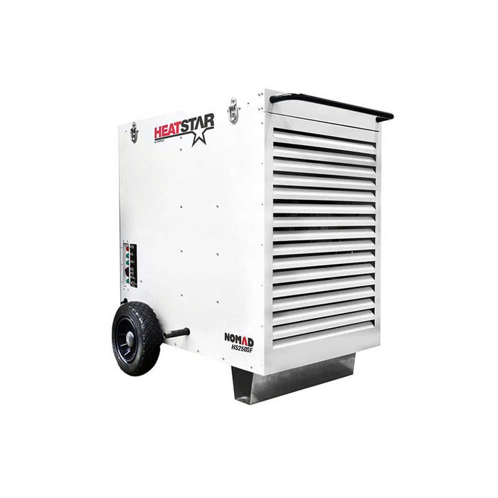 HeatStar Forced Air Box Heater, HS250SF, 181K/249K BTU/hr, Propane – F109220