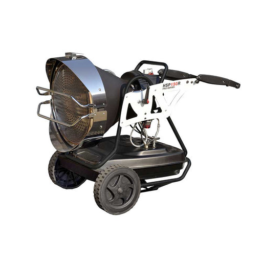 HeatStar Portable Radiant Heater, HSP125R Pro Series, 102K/146K BTU/hr, Kerosene/Diesel/Oil – F105160