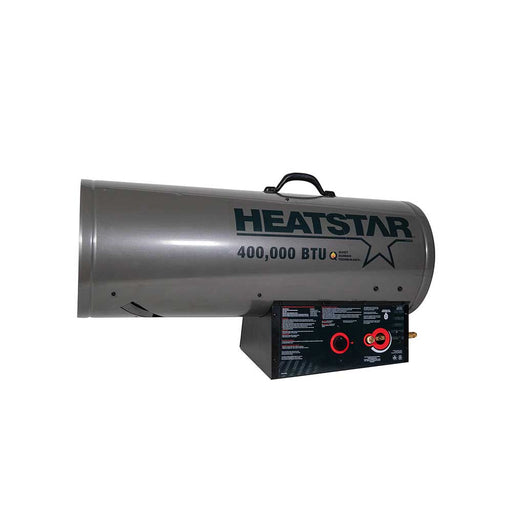 HeatStar Portable Forced Air Heater, HS400FAVT, 400K BTU/hr, Propane – F105510