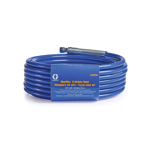 Graco BlueMax II Hose, 1/4 In. x 50 Ft., 240794