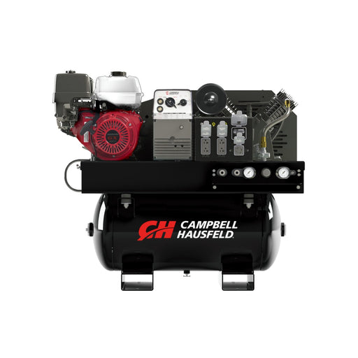 Campbell Hausfeld 30-Gallon Air Compressor, Electric Start, 3 In 1 Com/Gen/Weld, Honda GX390 – GR3200