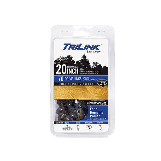 TriLink Saw Chain, 12 In., 45 DL, 3/8 In. LP, .050 In., Semi-Chisel Reduced Kickback – CL15045TL2