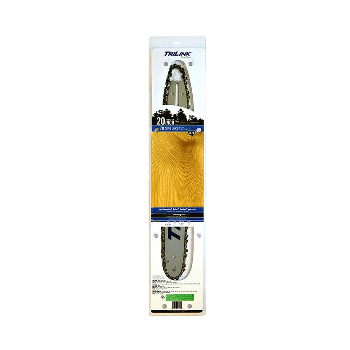 TriLink 20 In. Bar and Chain Combo, 78 DL, .325 In., .050 In., Semi-Chisel Reduced Kickback – BL2502078-11041TL2