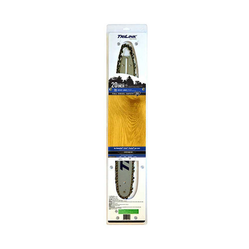 TriLink 20 In. Bar and Chain Combo, 72 DL, 3/8 In., .050 In., Chisel Reduced Kickback – BL8502072-11095TL2