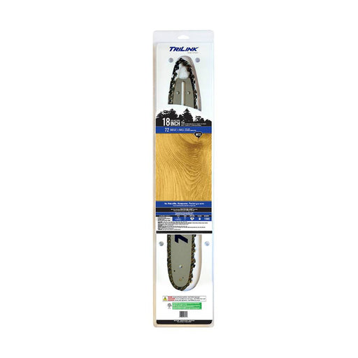 TriLink 18 In. Bar and Chain Combo, 72 DL, .325 In., .050 In., Semi-Chisel Reduced Kickback – BL2501872-11041TL2