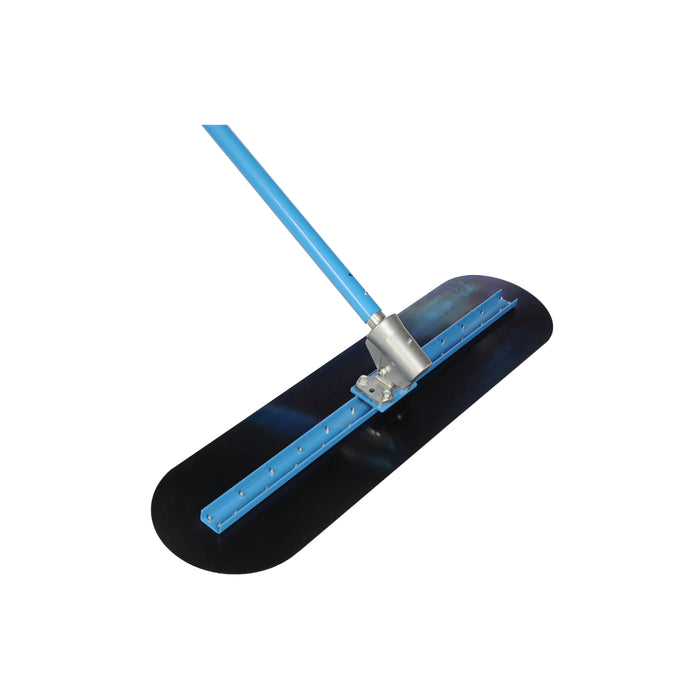Beton Trowel BT Big Blue Float 48 In. x 12 In. Complete, Pitch Control Head, 3x 6 Ft. Extension Handles – BT111992C