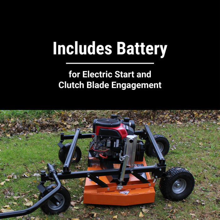 BravePro Finish Cut Pull-Behind Mower, 60 in. Deck, GXV630 Honda Engine – BRPFC112HE