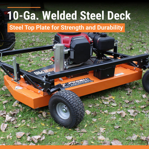BravePro Finish Cut Pull-Behind Mower, 60 in. Deck, GXV630 Honda Engine – BRPFC112HE
