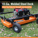 BravePro Finish Cut Pull-Behind Mower, 60 in. Deck, GXV630 Honda Engine – BRPFC112HE
