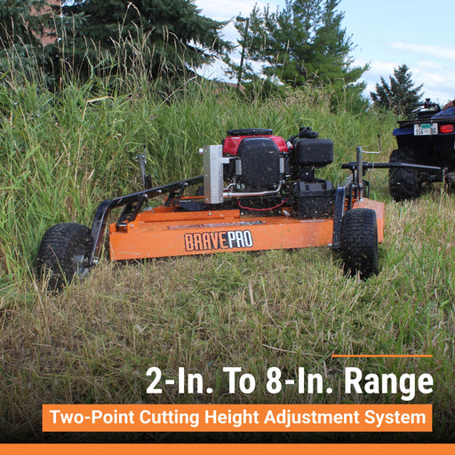BravePro Rough Cut Mower, 44 in. Towable, Honda GXV630 – BRPRC108HE