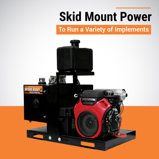 BravePro Hydraulic Power Pack, 2,000 PSI, 14 GPM, Electric Start, Honda GX630 – HBHS620GXE