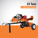 Brave Log Splitter, 24-Ton, Honda GC160 – VH1724GC
