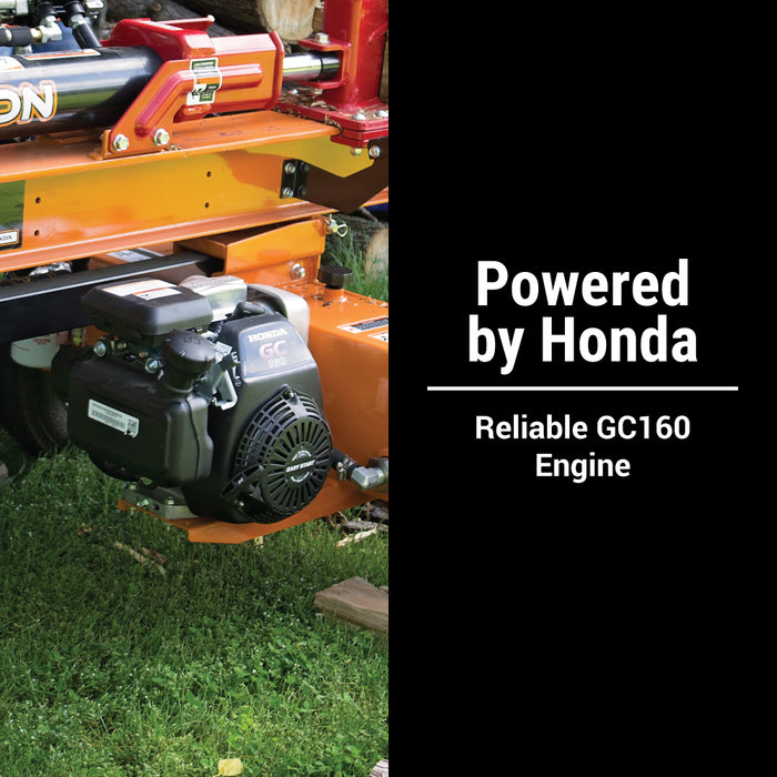 Brave Log Splitter, 24-Ton, Honda GC160 – VH1724GC
