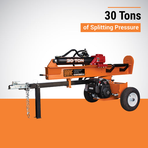 Brave Log Splitter, 30-Ton, Honda GS190 – VH1730GC