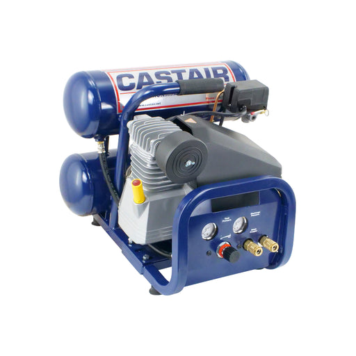 CASTAIR Compressor, Contractor Series, 4 Gal., 1.5HP - 115V Portable, 4.6 CFM @100 PSI – D1514T20