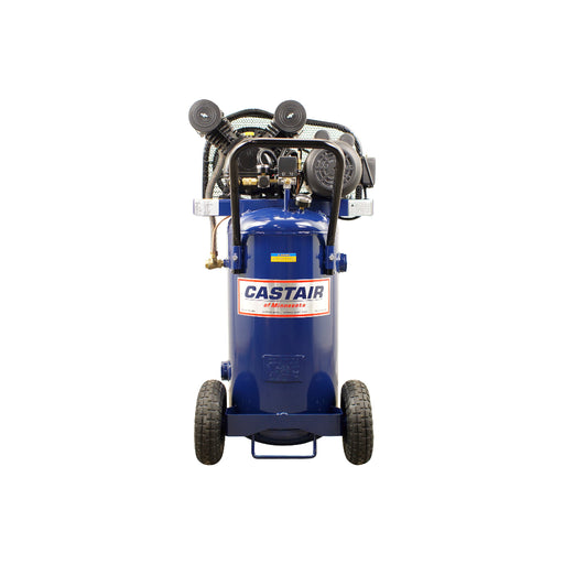 CASTAIR Compressor, Garage Series, 20 Gal. Vertical Portable, 2HP - 1 Phase 115V – G212P50VP