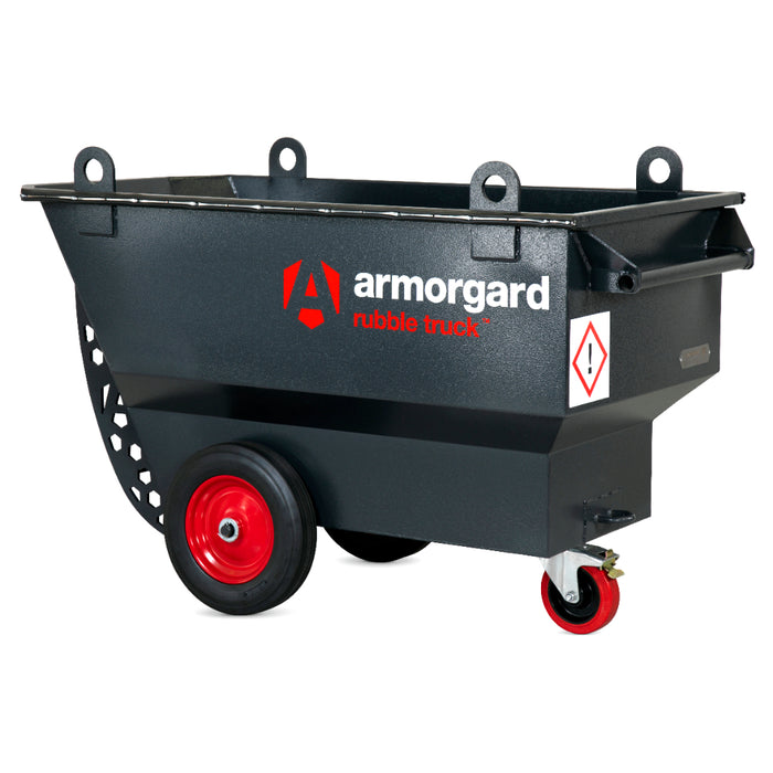 Armorgard Rubble Truck 400L., 30 In. x 57 In. x 34 In., 13.5 Cubic Foot, 1650 Lb. capacity – RT400-CK