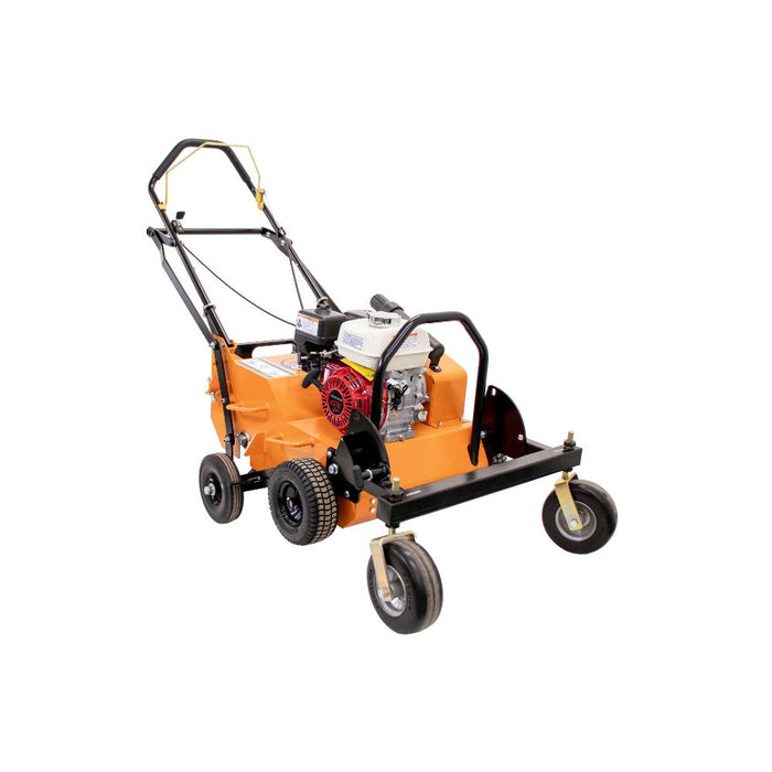 BravePro "U Turn" Walk-Behind Aerator, 18 In., 3 In. Plug Depth, Variable Speed, Honda GX120 – BRPWBA18H