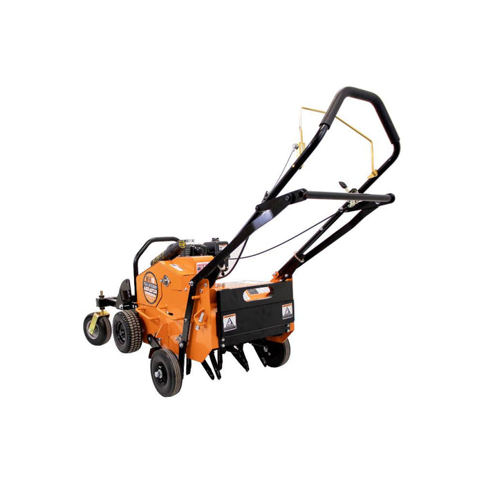 BravePro "U Turn" Walk-Behind Aerator, 18 In., 3 In. Plug Depth, Variable Speed, Honda GX120 – BRPWBA18H