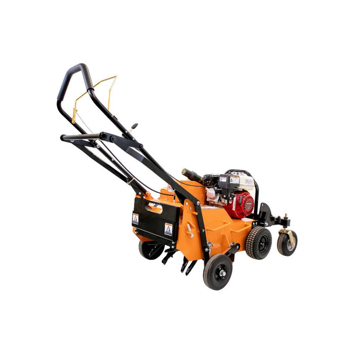 BravePro "U Turn" Walk-Behind Aerator, 18 In., 3 In. Plug Depth, Variable Speed, Honda GX120 – BRPWBA18H