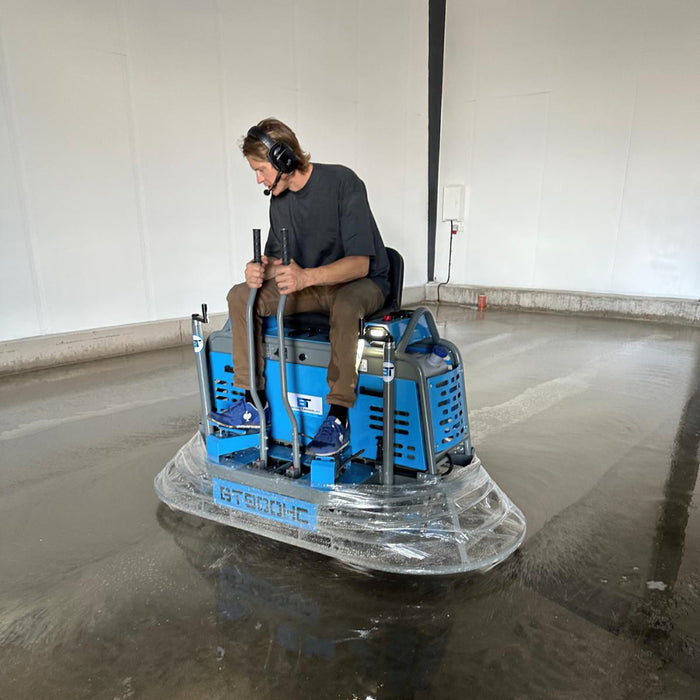 Beton Trowel BT Ride on Power Trowel, 36 In., High Rider, Honda GX690, Manual Steer – BT900H24TC
