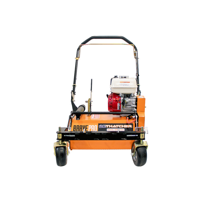 BravePro "U Turn" Power Rake Dethatcher, 20 In. Width – GX160