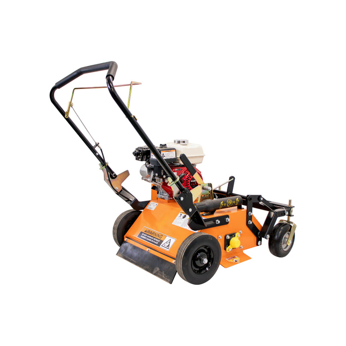 BravePro "U Turn" Power Rake Dethatcher, 20 In. Width – GX160