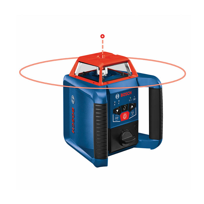Bosch MT Leveling Exterior, GRL2000-40HVK, Self-Leveling Rotary Laser Kit