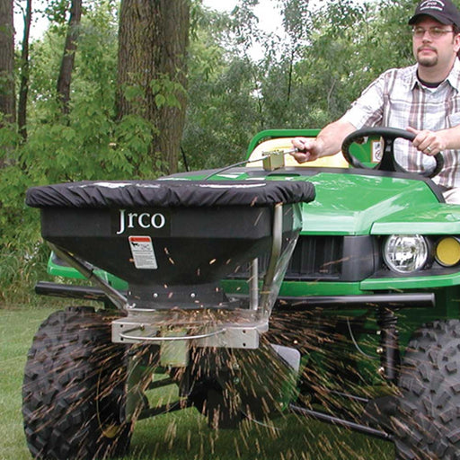 Jrco Broadcaster Spreader, Hitch Mount Attachment, Cable Control, For UTVs, Brushless Motor – 506U