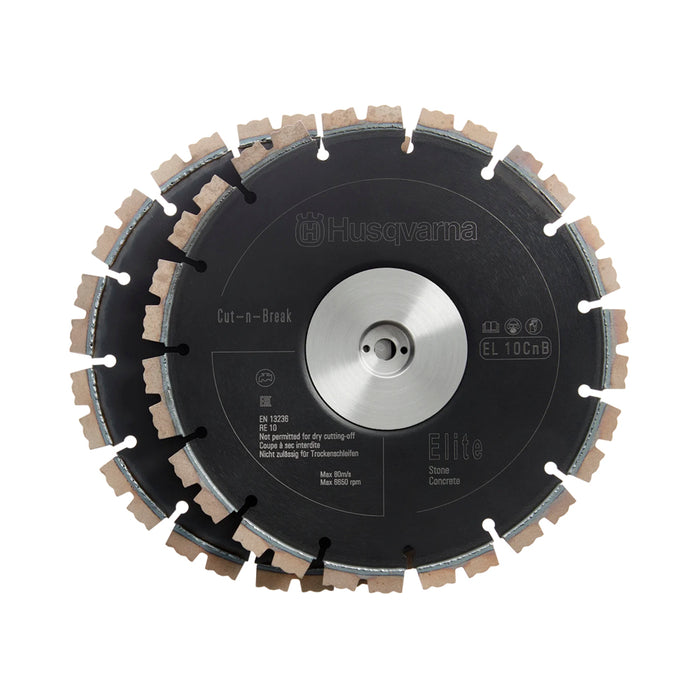 Husqvarna EL10 Cut-n-Break, Diamond Saw Blades, Set of 2 Blades, 597807901