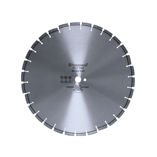 Husqvarna FLX 280, Diamond Saw Blade, 20 In. x 0.125 In. x 1DP-20mmB, Asphalt, 542751681
