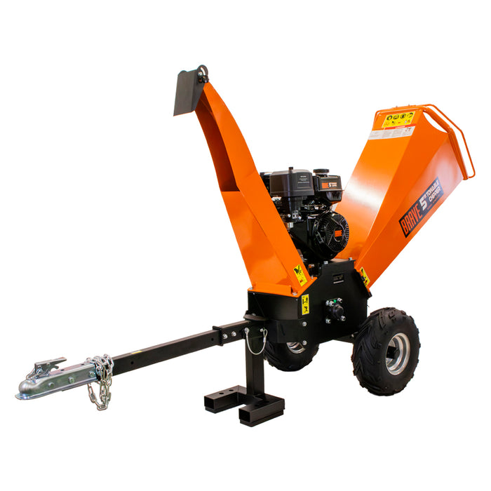 Brave Towable Wood Chipper & Shredder, 5 In. Diameter Branches, 420cc – GPE211070