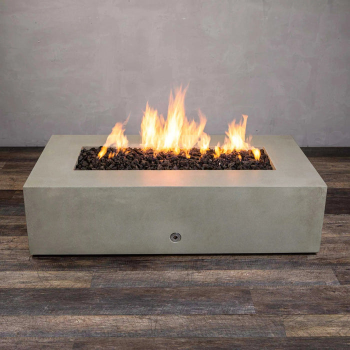 Starfire Designs Gravity 60" x 32" Rectangle Concrete Gas Fire Pit Starfire Designs