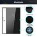 Green Vista Living Sungold Power 500W MONO BLACK PERC SOLAR PANEL FULL PALLET (32 PANELS) - Detail View