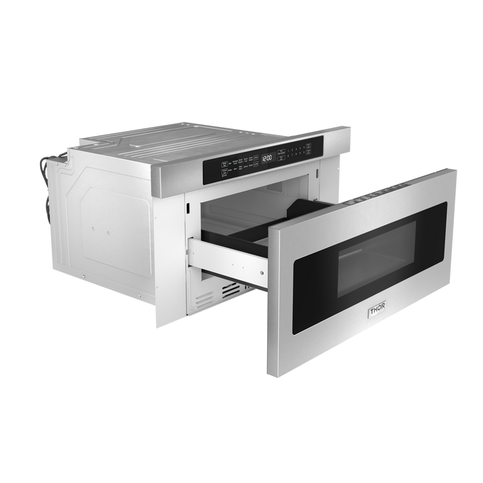 Thor Kitchen 30-Inch Microwave Drawer (TMD3001) – left open