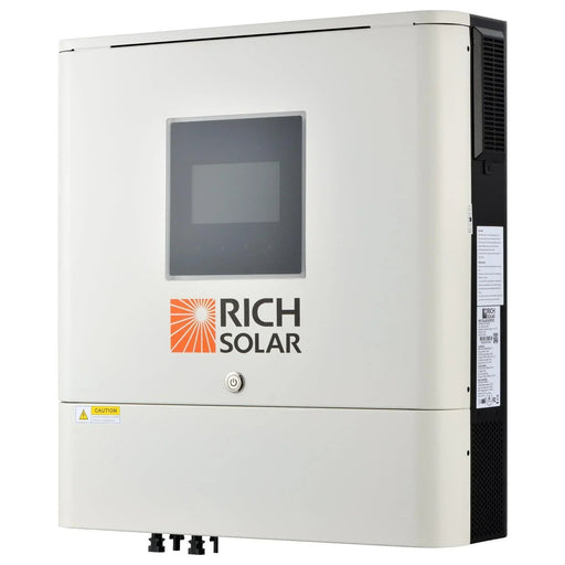 Green Vista Living Rich Solar NOVA 6500S | 6500 Watt (6.5kW) 48 Volt Off-Grid Hybrid Solar Inverter | UL Certified